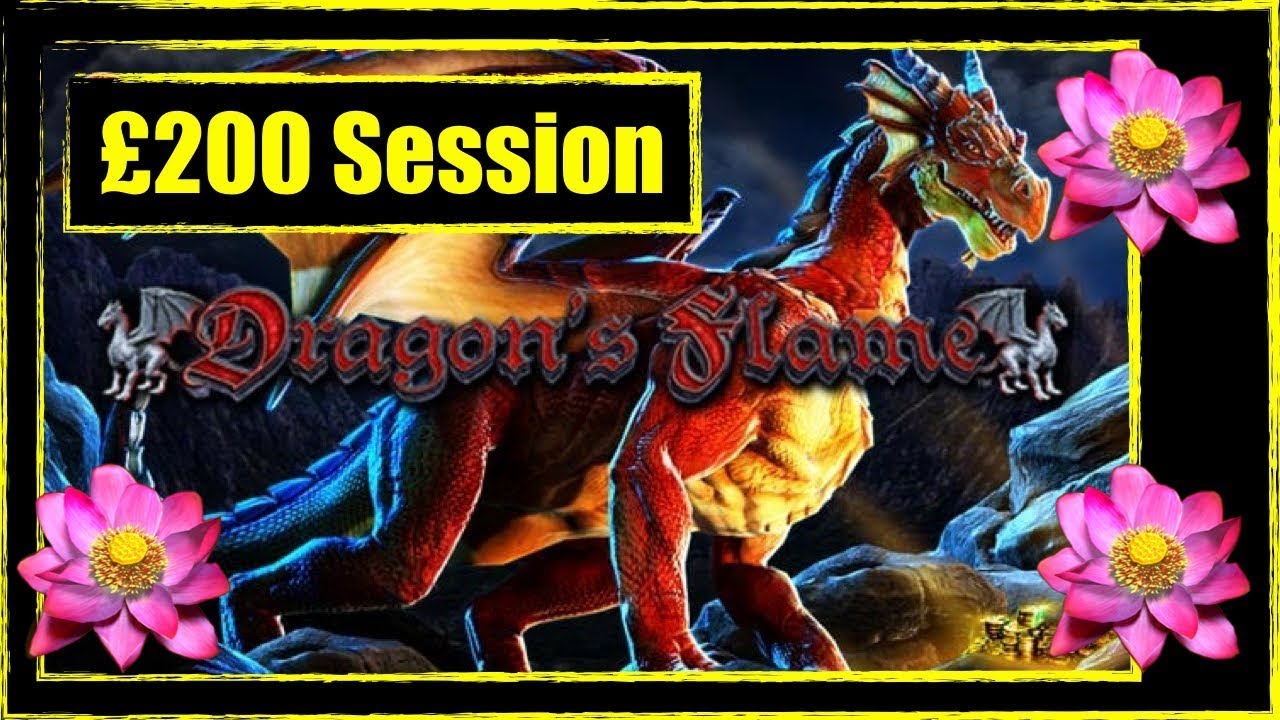 WTF?? Dragon's Flame!!! SLOTS UK. CORAL FOBT