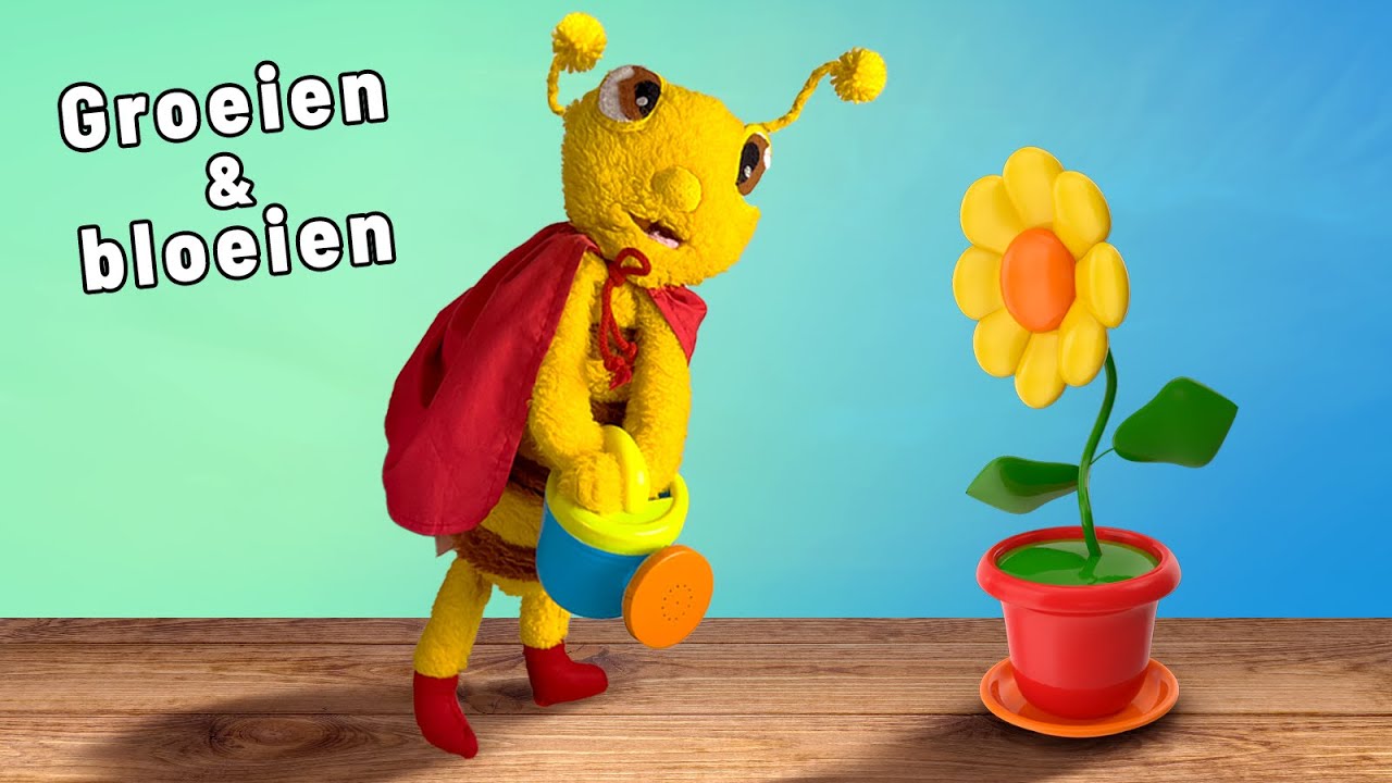 🎶 Bo Bij geeft de plantjes water met Mevrouw Muziek