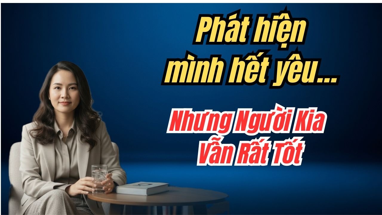 Phát hiện mình hết yêu… nhưng người kia vẫn rất tốt