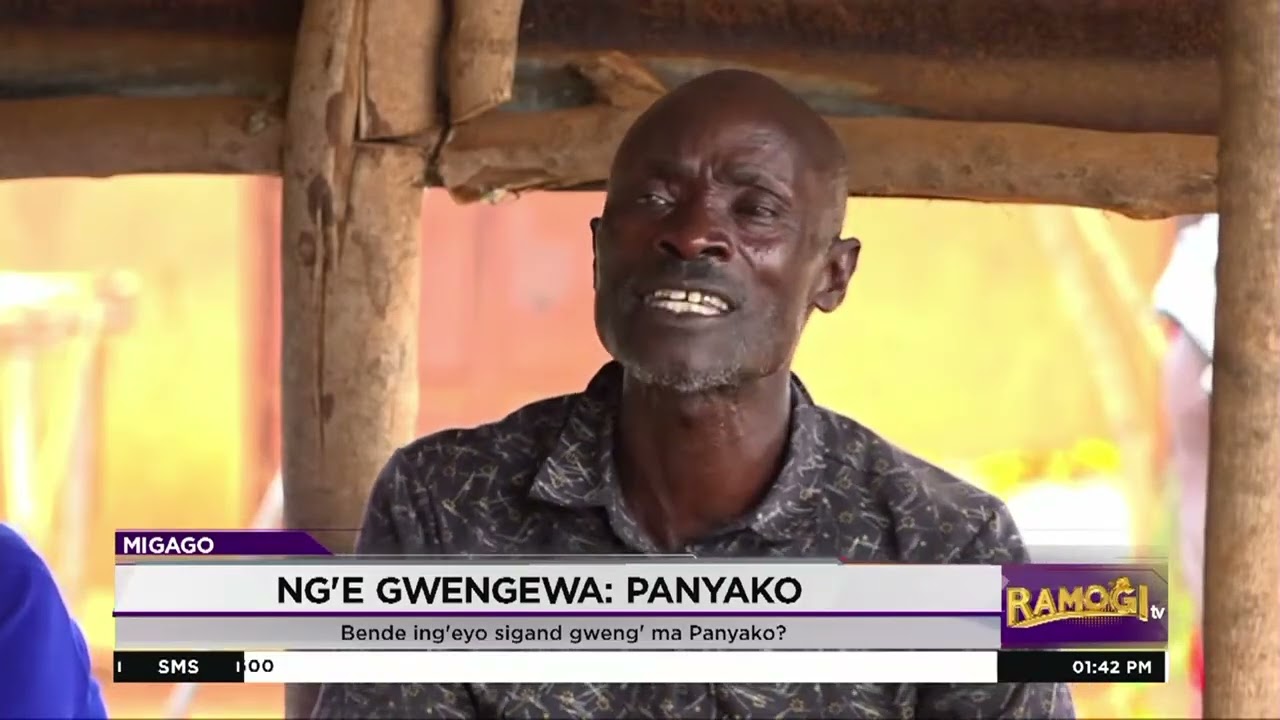 Bende  inge'yo  sigand gweng' ma Panyako