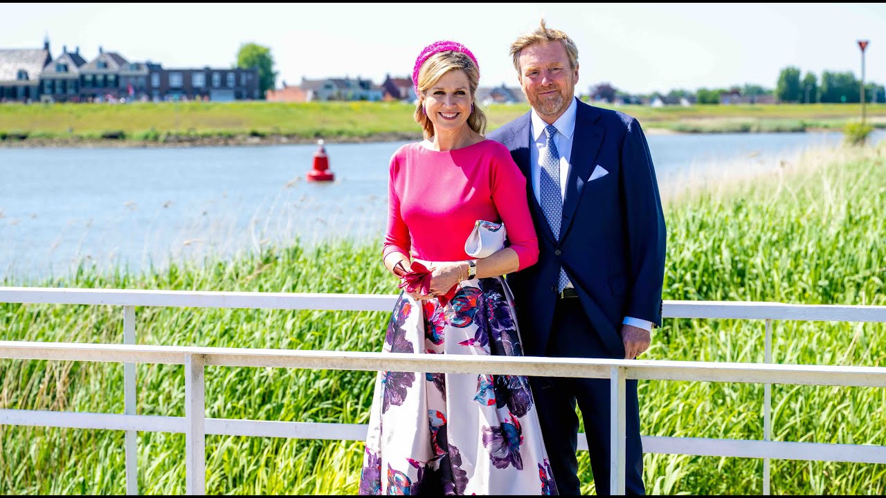 Dutch Royals visit to Lopikerwaard and Vijfheerenlanden Regio, Utrecht, The Netherlands