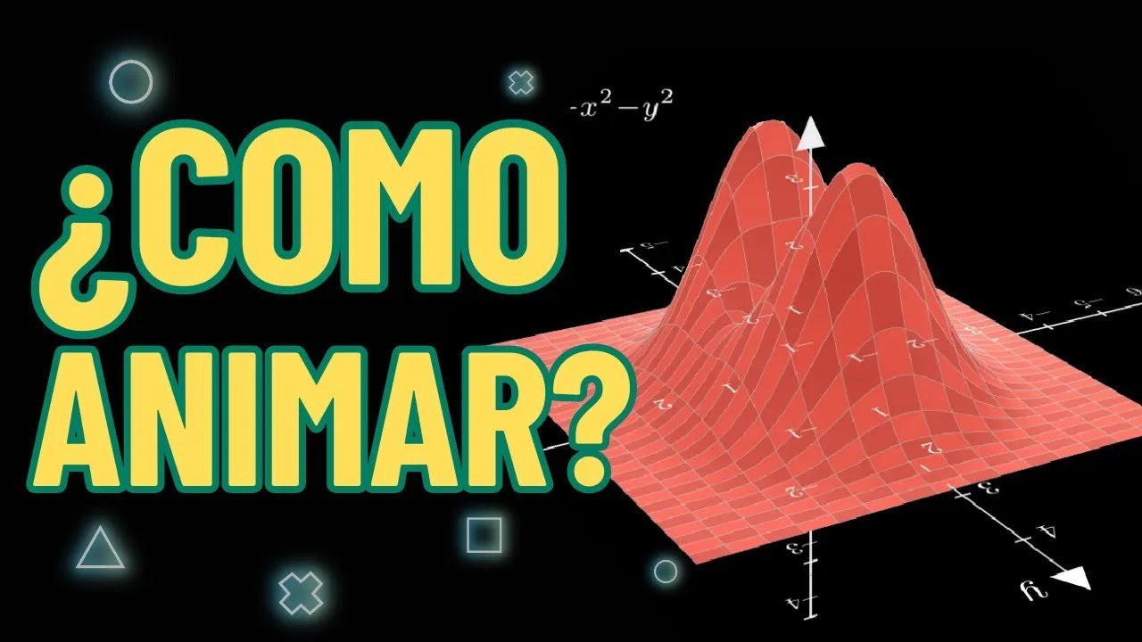 ¿Cómo hacer ANIMACIONES MATEMATICAS? | Como INSTALAR y USAR MANIM