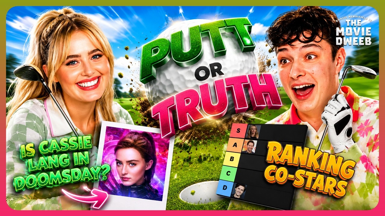 Kathryn Newton Plays the Most Intense Mini Golf Game Ever! ⛳️ | The Movie Dweeb