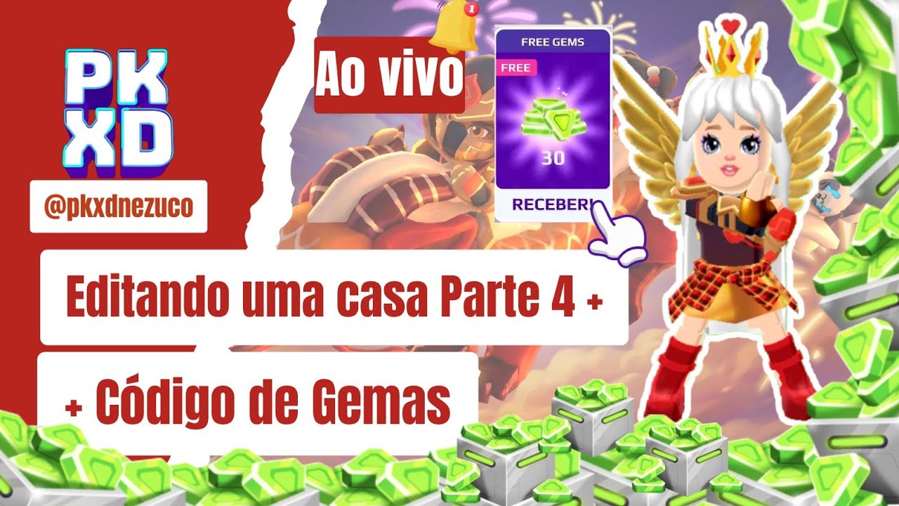 Editando a casa de Praia parte 4 + CÓDIGO de gemas