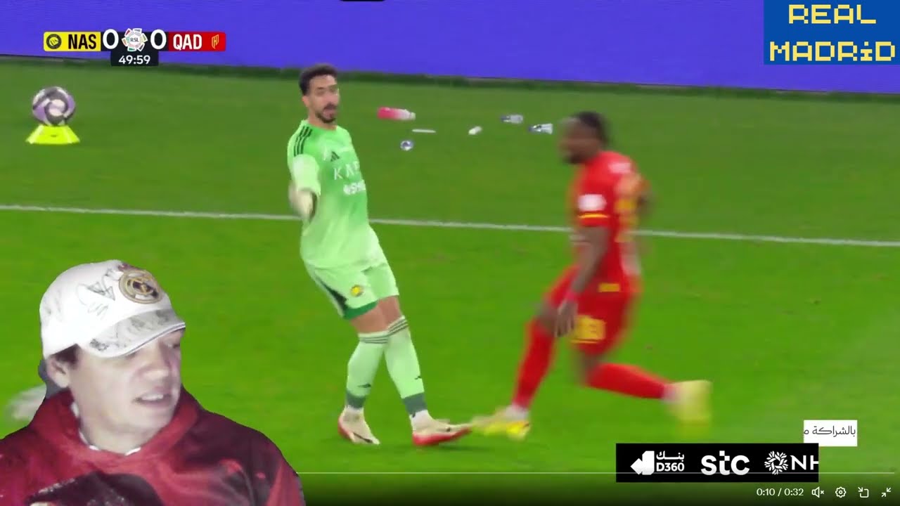 LA CARA DE CRISTIANO RONALDO EL GOL MAS SURREALISTA AL NASSR 0-1 Al Qadsiah