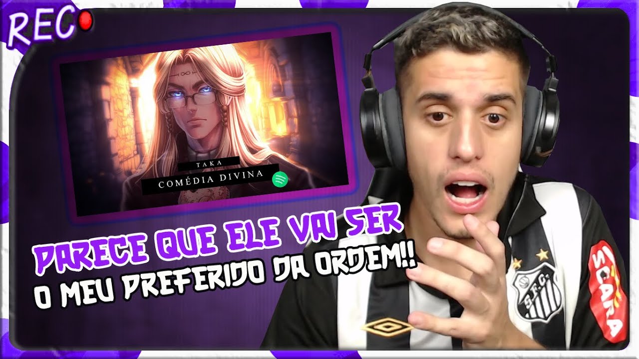 REACT Taka - Comédia Divina - Dante (Ordem Paranormal) |Prod. @Khellvyn & ZG