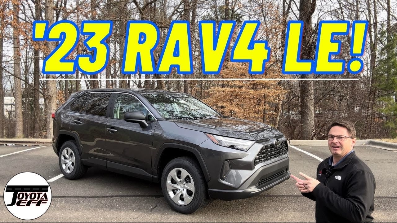 2023 RAV4 LE Review & Tutorial + Hidden 