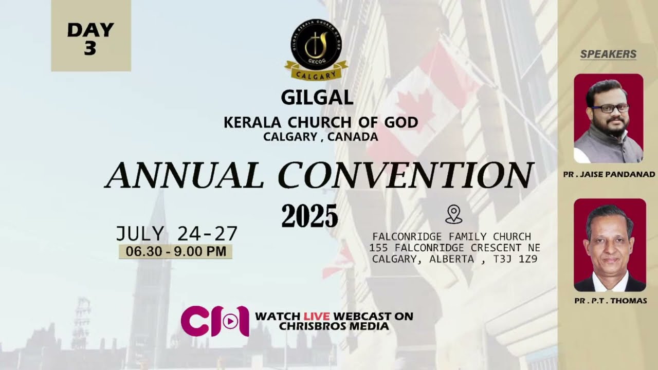 Annual Convention 2025 - Day 3 - Gilgal Church of God