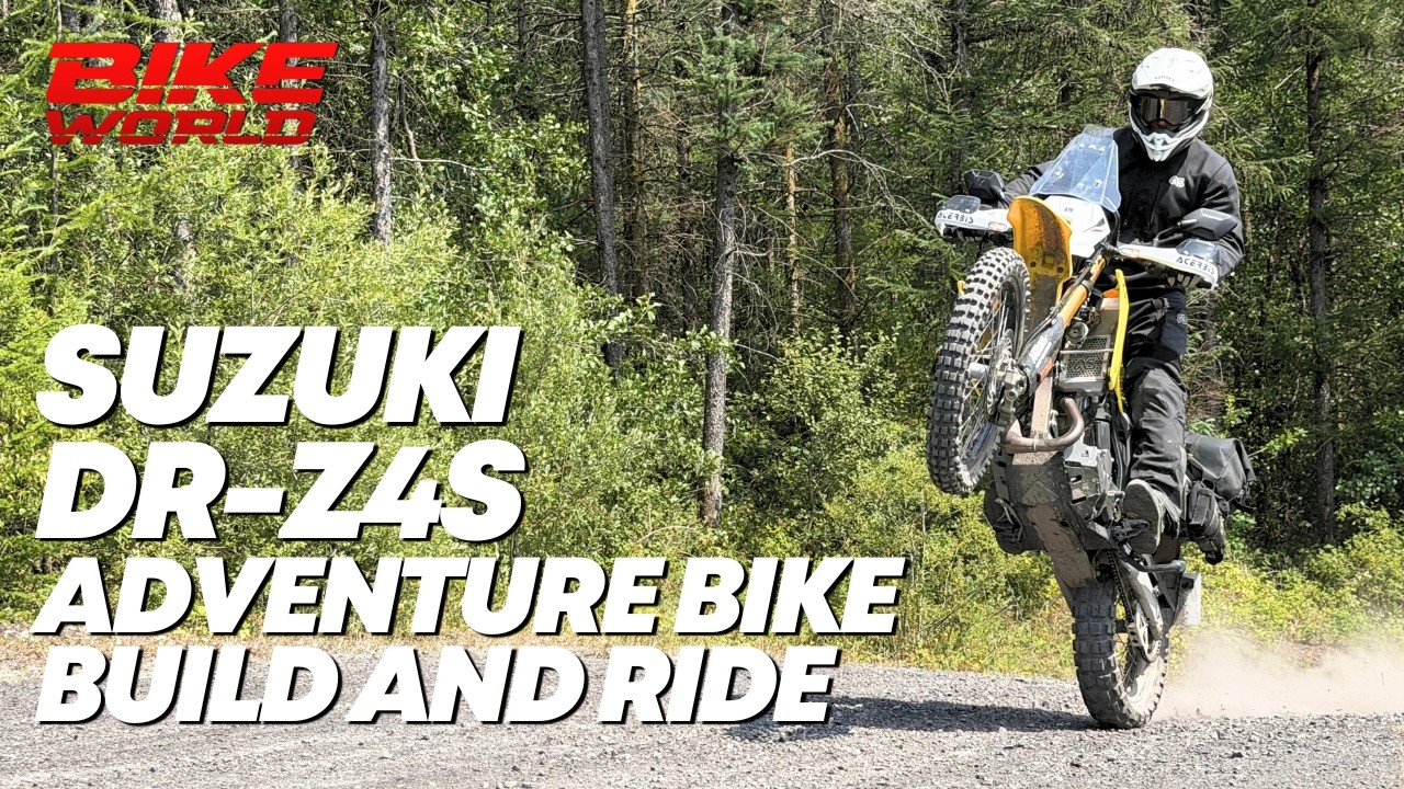 Тюнинг и тест-драйв SUZUKI DR-Z4S в стиле турэндуро