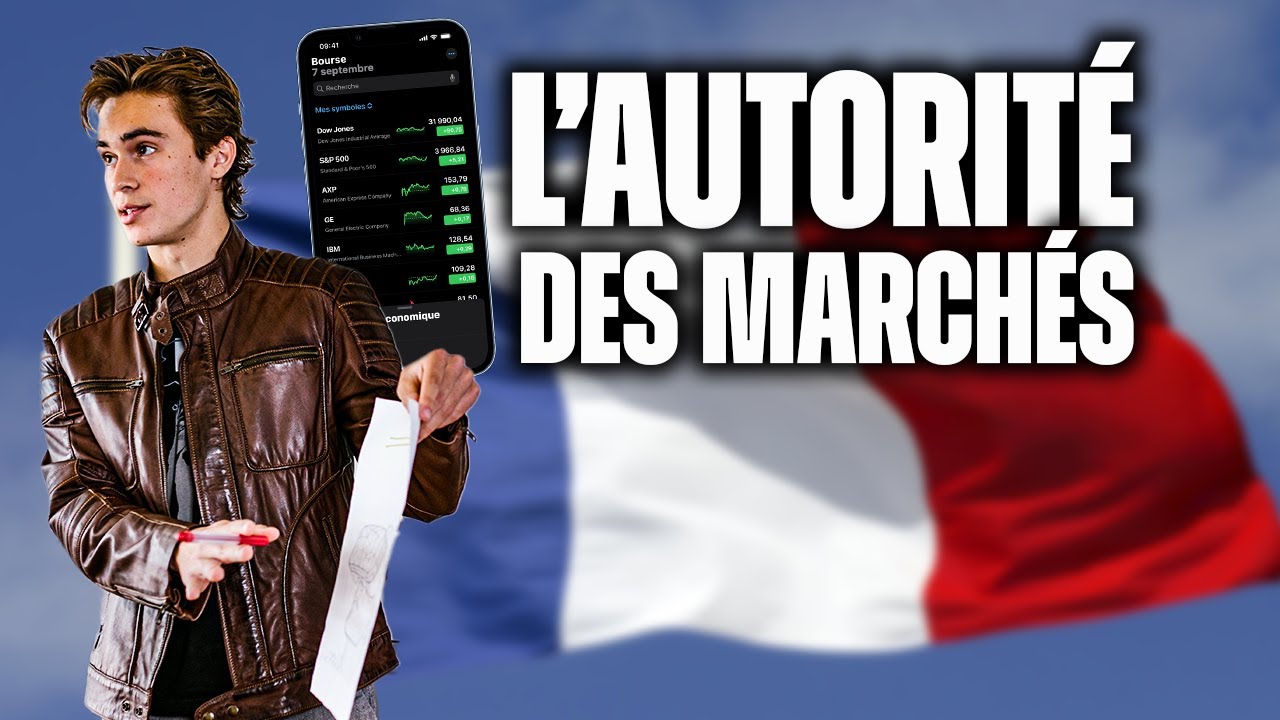 Le contrôle de l'AMF sur les sociétés cotées en bourse.
