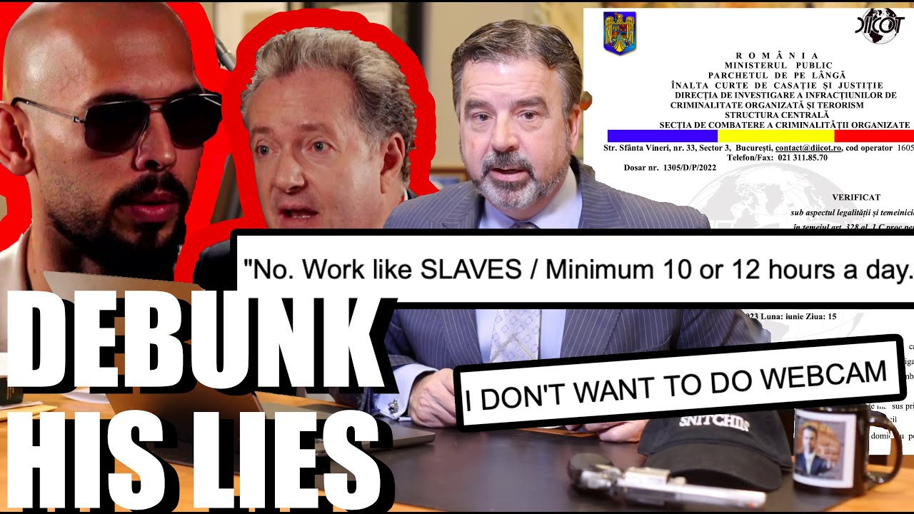 Criminal Lawyer Reacts to Andrew Tate on Piers Morgan & DEBUNKS TATE's LIES with his own INDICTMENT