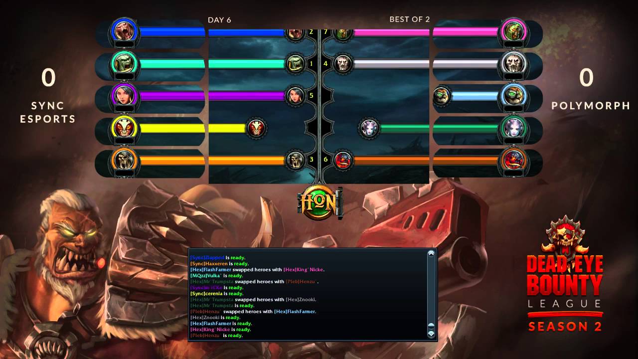 Sync vs Hex Game 1 DEBL Season 2 Groupstage
