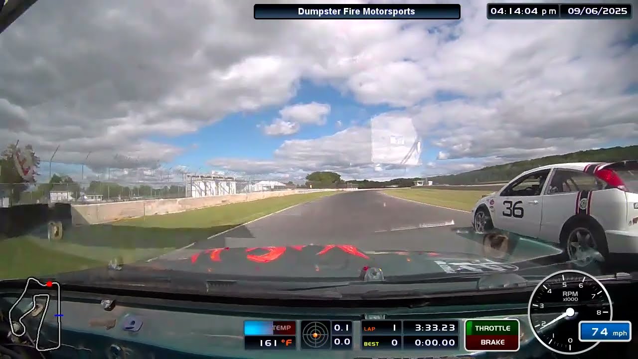 Lemons DFM Road America 2025 - Mike   Stint 4   Part 1   Saturday