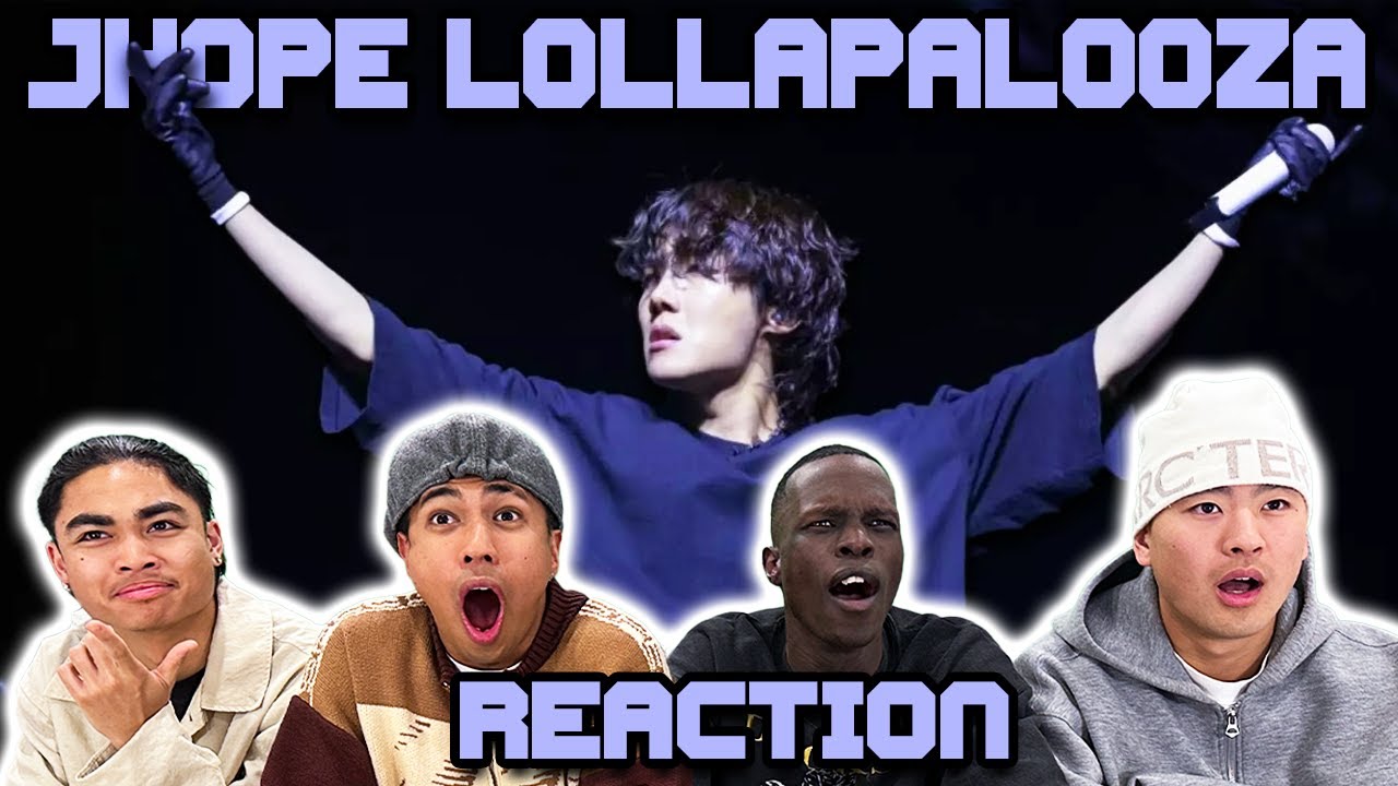 OUR FIRST TIME WATCHING J-HOPE LOLLAPALOOZA!