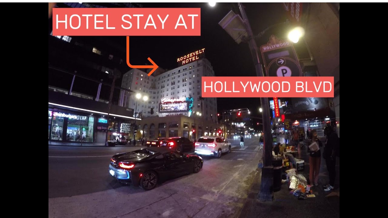 Hollywood's Most Iconic Hotel ? Staying At The Roosevelt.