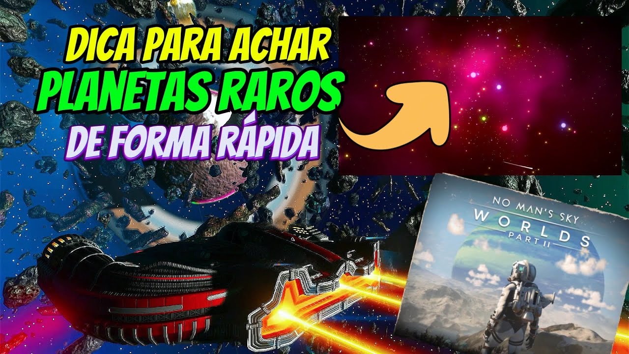 COMO DESBLOQUEAR OS NOVOS SISTEMAS SOLARES E ACHAR OS PLANETAS RAROS EM NO MAN'S SKY