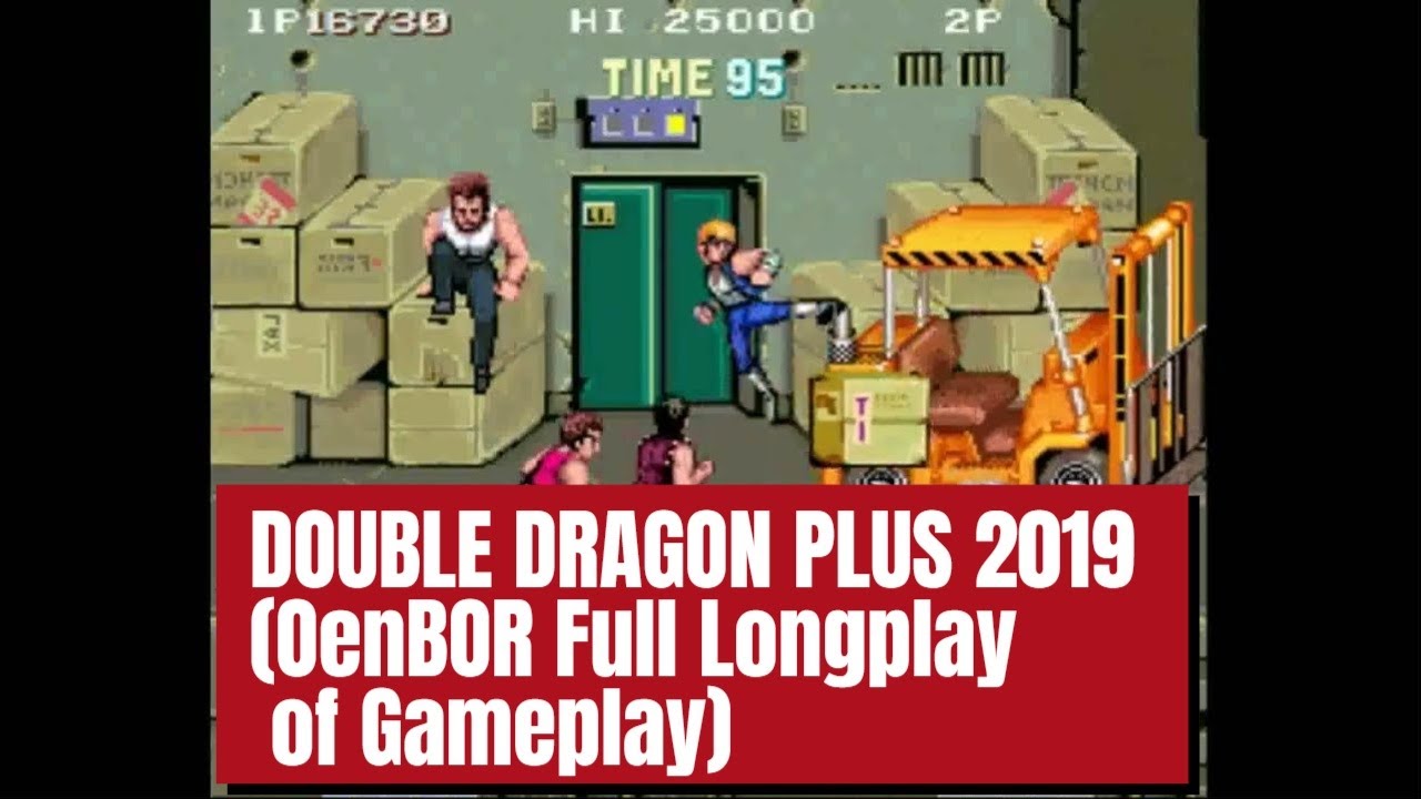 DOUBLE DRAGON PLUS 2019 OPENBOR (Full Gameplay Longplay) (remake from original)       #funny #games