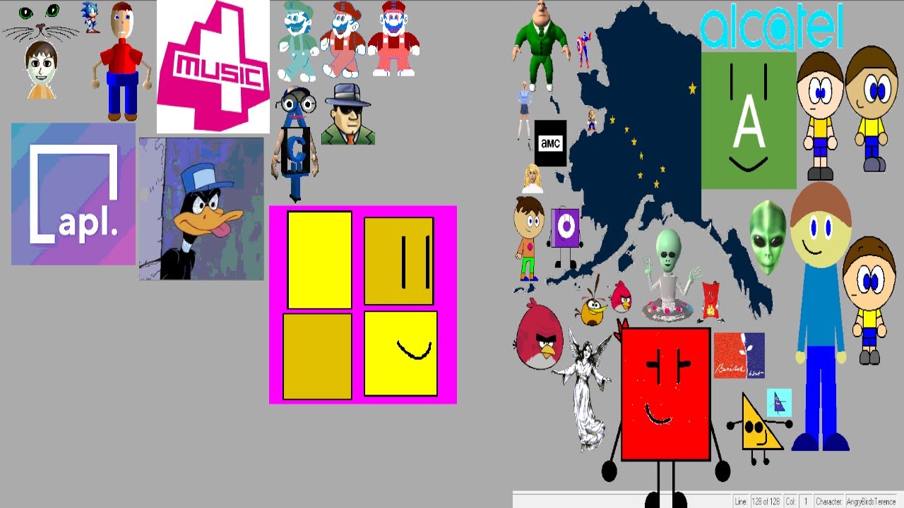 All my Microsoft Agent Characters From 