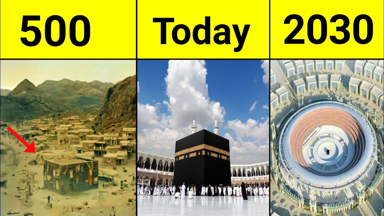 Evolution of Makkah 500 - 2030 | Future Structure of Mecca | History of Kaaba | Nasir Voice