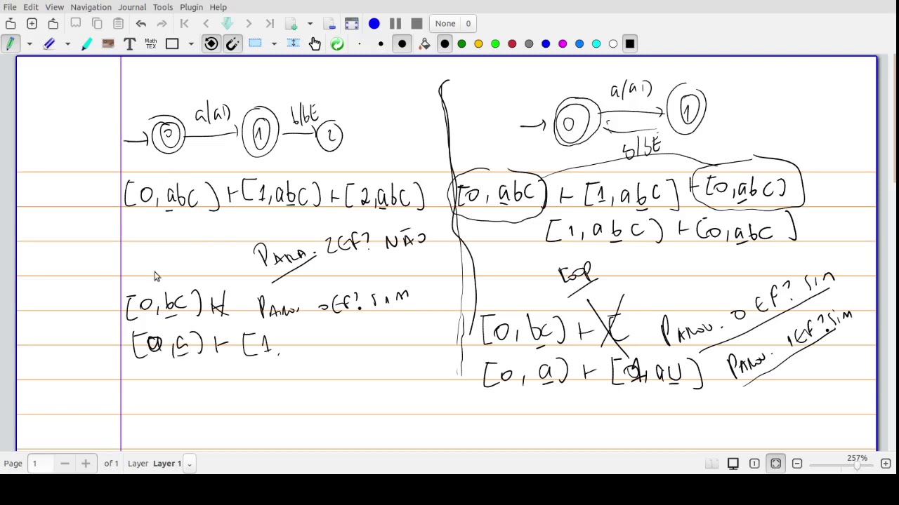 4.5 Linguagem Recursiva (LR) e Linguagem Recursivamente Enumer&aacute;vel (LRE)