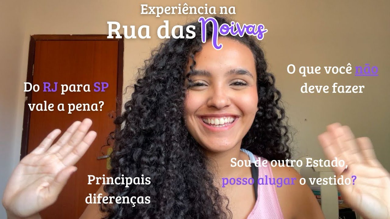 Respondendo perguntas sobre a minha experiência na Rua das Noivas em SP ✨