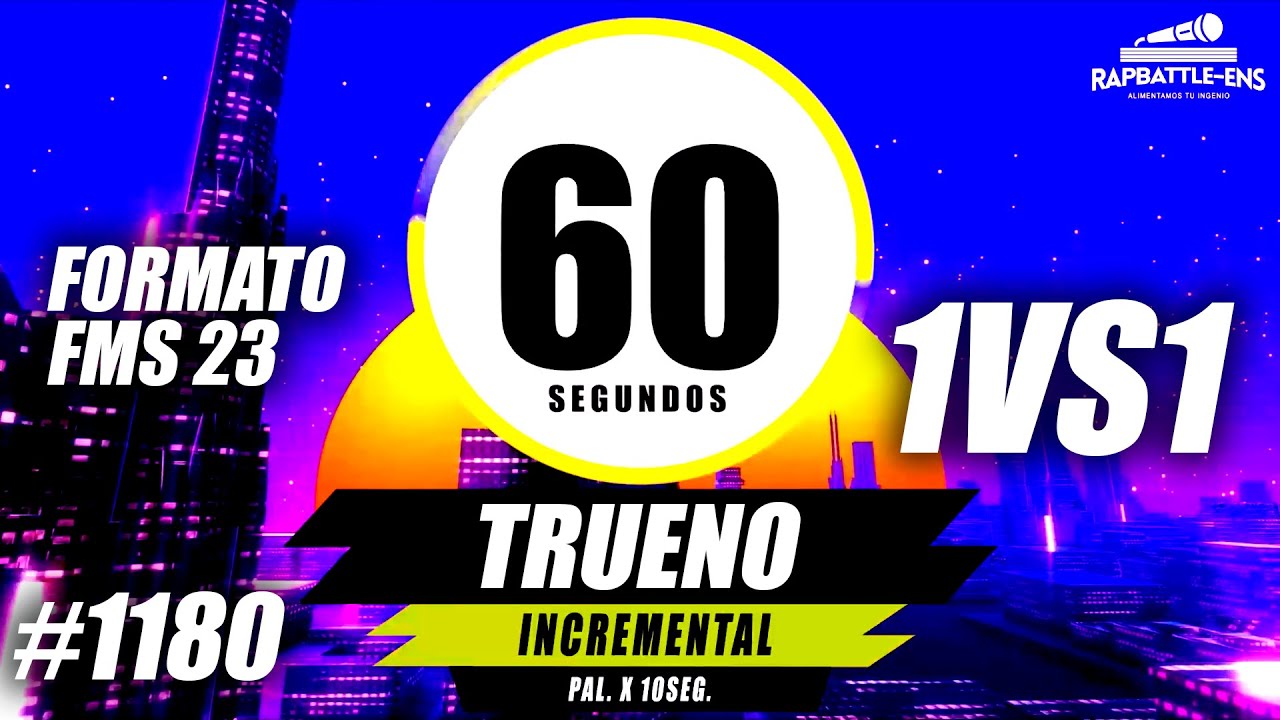 🎤 CONTADOR Formato FMS 1VS1 🔥 Base de Rap Para Improvisar Con Palabras | ENTRENAMIENTO FMS #1180