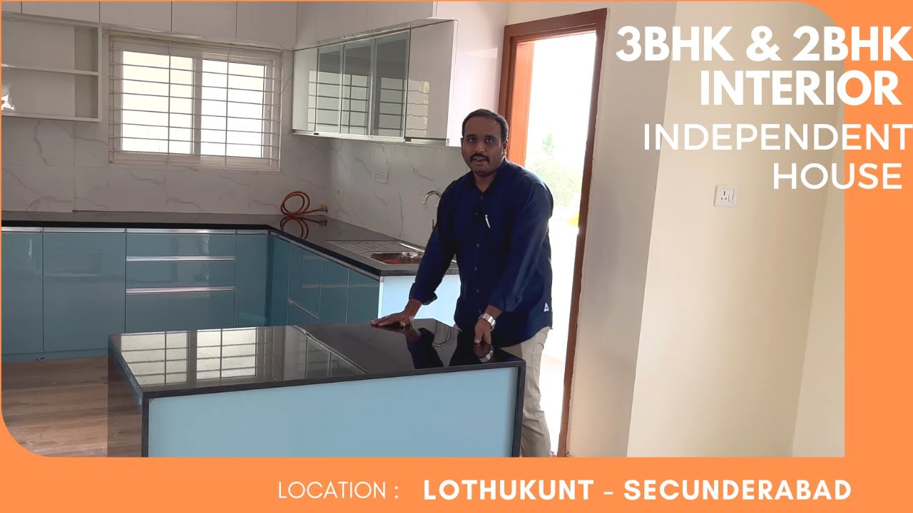 3 Bhk & 2bhk independent house interior's at Lothukunta, Alwal, SC by Happy Interior Mb 9000211137