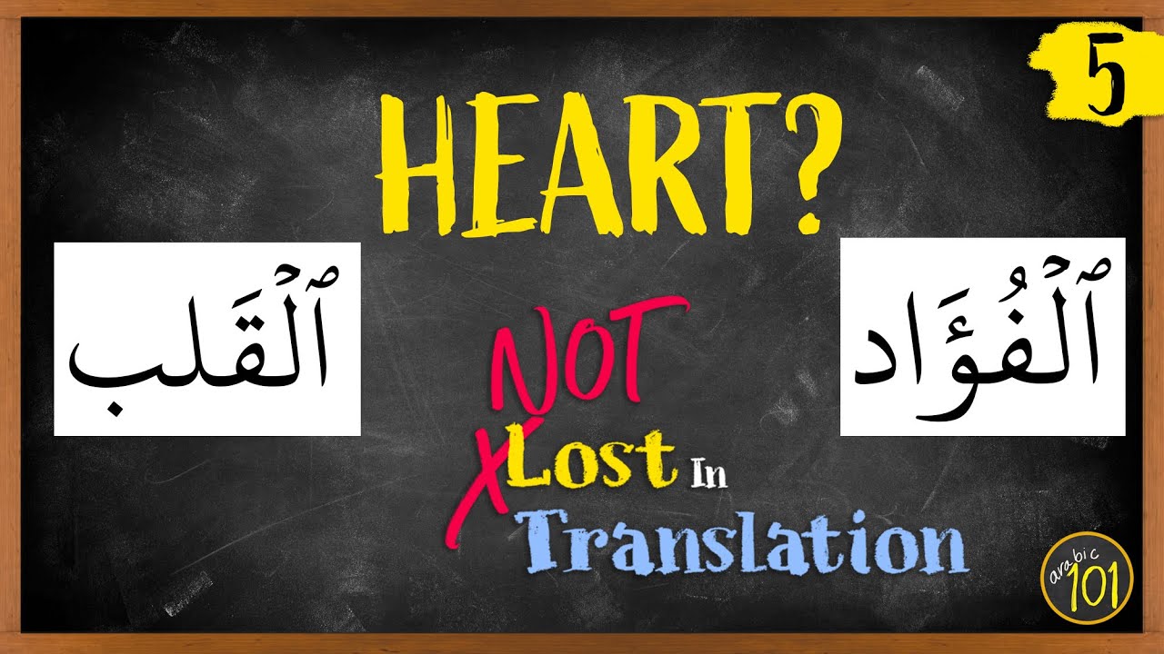 The LOST meaning of  قلب and فؤاد (HEART) in the Qur'an | NLIT #5 | Arabic101