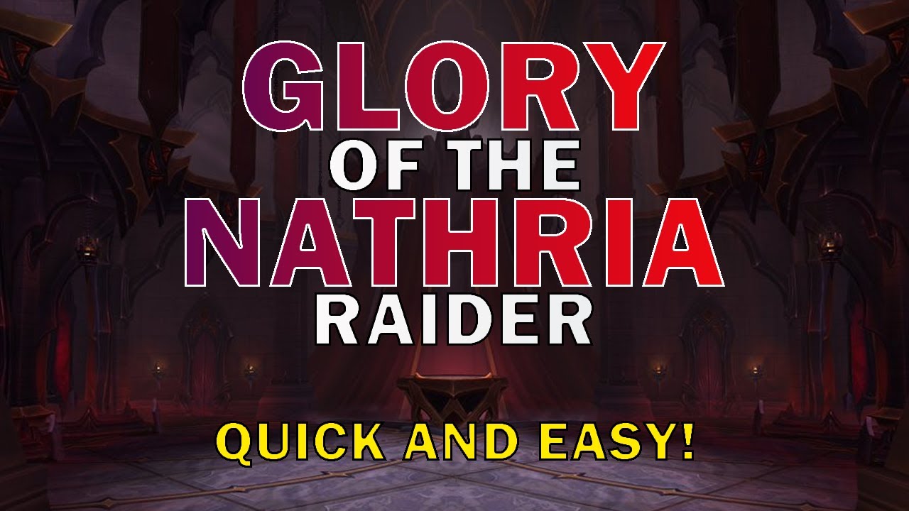 GLORY OF THE NATHRIA RAIDER Meta Achievement Guide | How to get ALL 10 Castle Nathria Raid Achieves