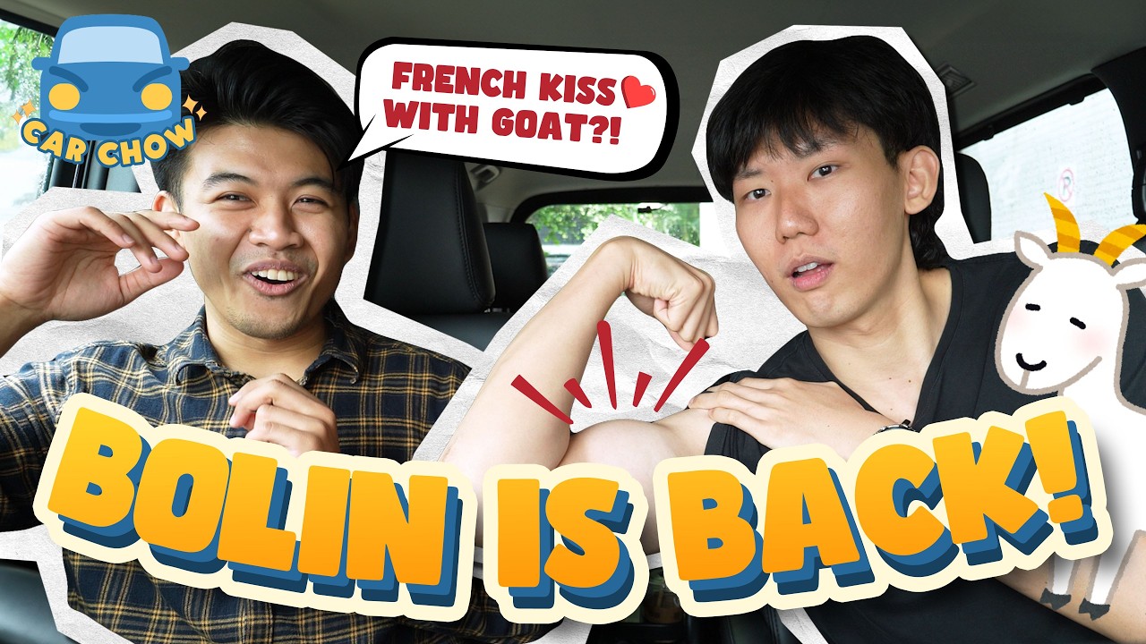 Bolin Tries Kambing Soup With Tongues and Brain For The First Time?! | Car Chow | EP 3