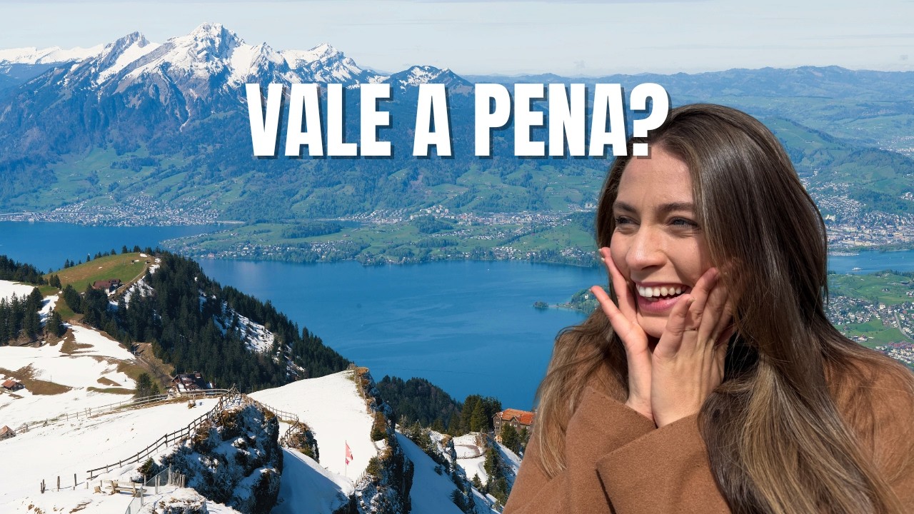 A verdade sobre viajar para a Suíça (Zurique e Lucerna)