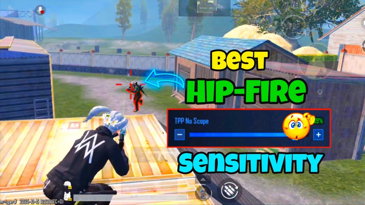 Best Hip-Fire Sensitivity For BGMI/BGMI Headshot 🔥✔️ (4.1 UPDATE)