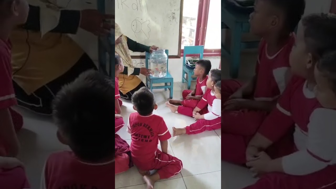 Kegiatan pembelajaran KB Pertiwi Lebeteng