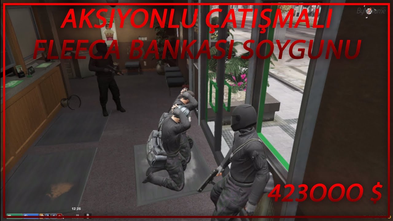 EDRP l Bol Aksiyonlu Ve Çatışmalı Banka Soygunu!! Can-Şahan-Dobe-Alp-Ferit ?