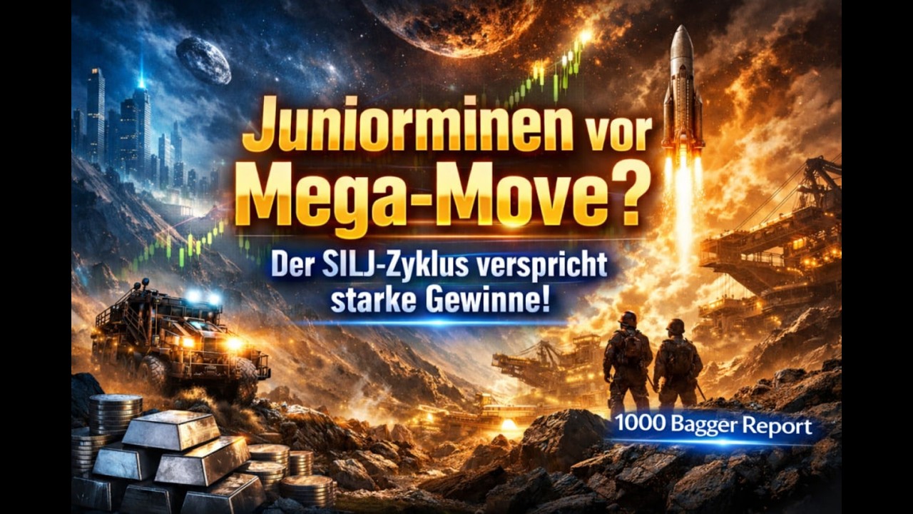 Silberaktien | Goldaktien - Silberminen vor Mega-Move? Der SILJ-Zyklus verspricht starke Gewinne!