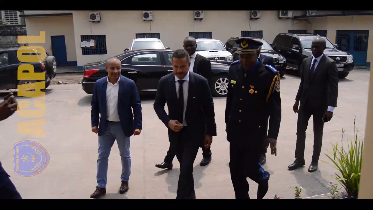 #AcaPol, l'ambassadeur Itinérant du Chef de l'État, S.E Luc Gérard Nyafe visite l'Académie de Police