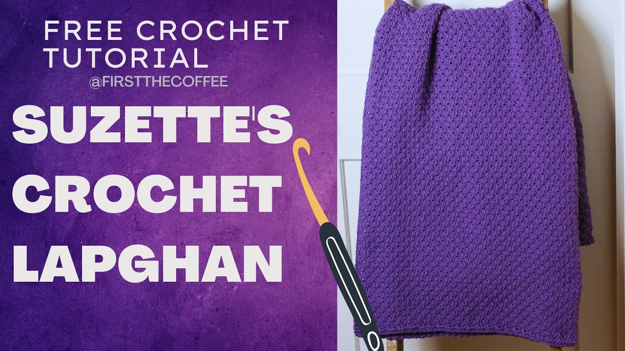 Suzette Stitch Crochet Blanket Pattern Tutorial, A Corner 2 Corner (C2C) Crochet Lapghan