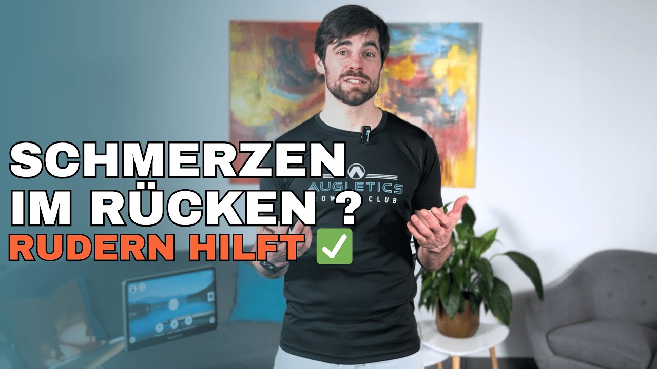 Rückenschmerzen & Rudern – Die richtige Lösung für einen starken Rücken? 🚣💪