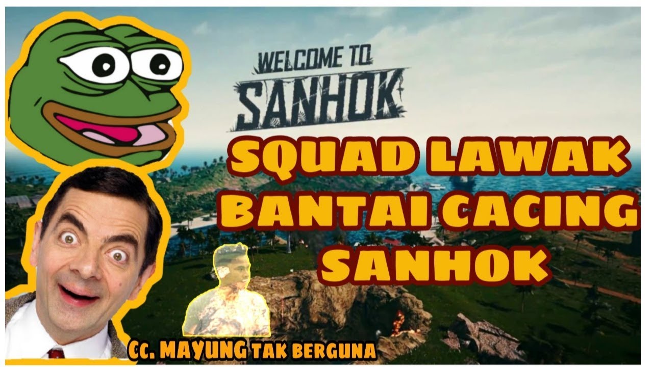 RATAKAN CACING SANHOK !!! Auto cicken dinner. (Didedikasikan untuk mayung tidak berguna) !!!