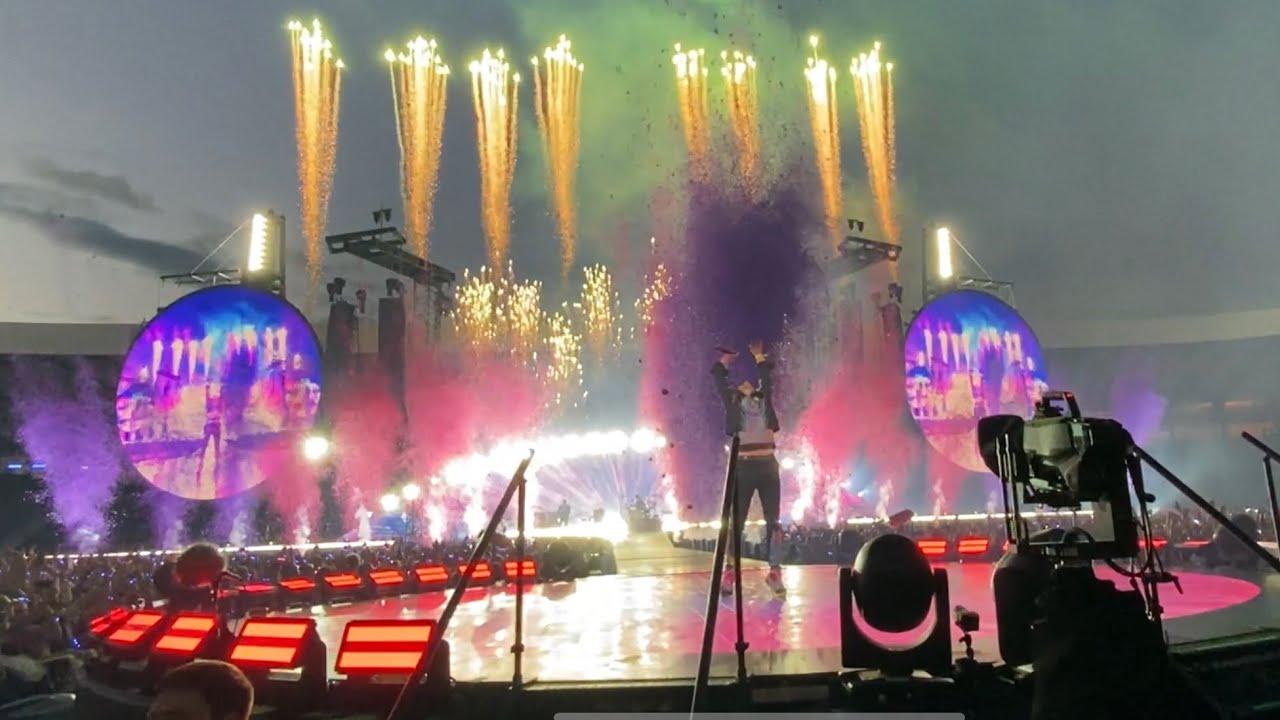 COLDPLAY HIGHER POWER LIVE AT HAMPDEN PARK GLASGOW 23/08/22