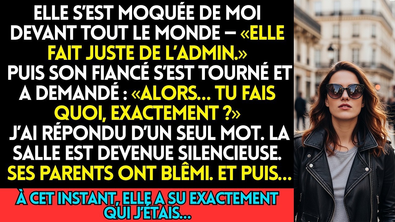 Ma Sœur S’est Moquée De Moi Devant Tout Le Monde — Puis Son Fiancé A Pâli Et A Dit  « Vous Êtes L