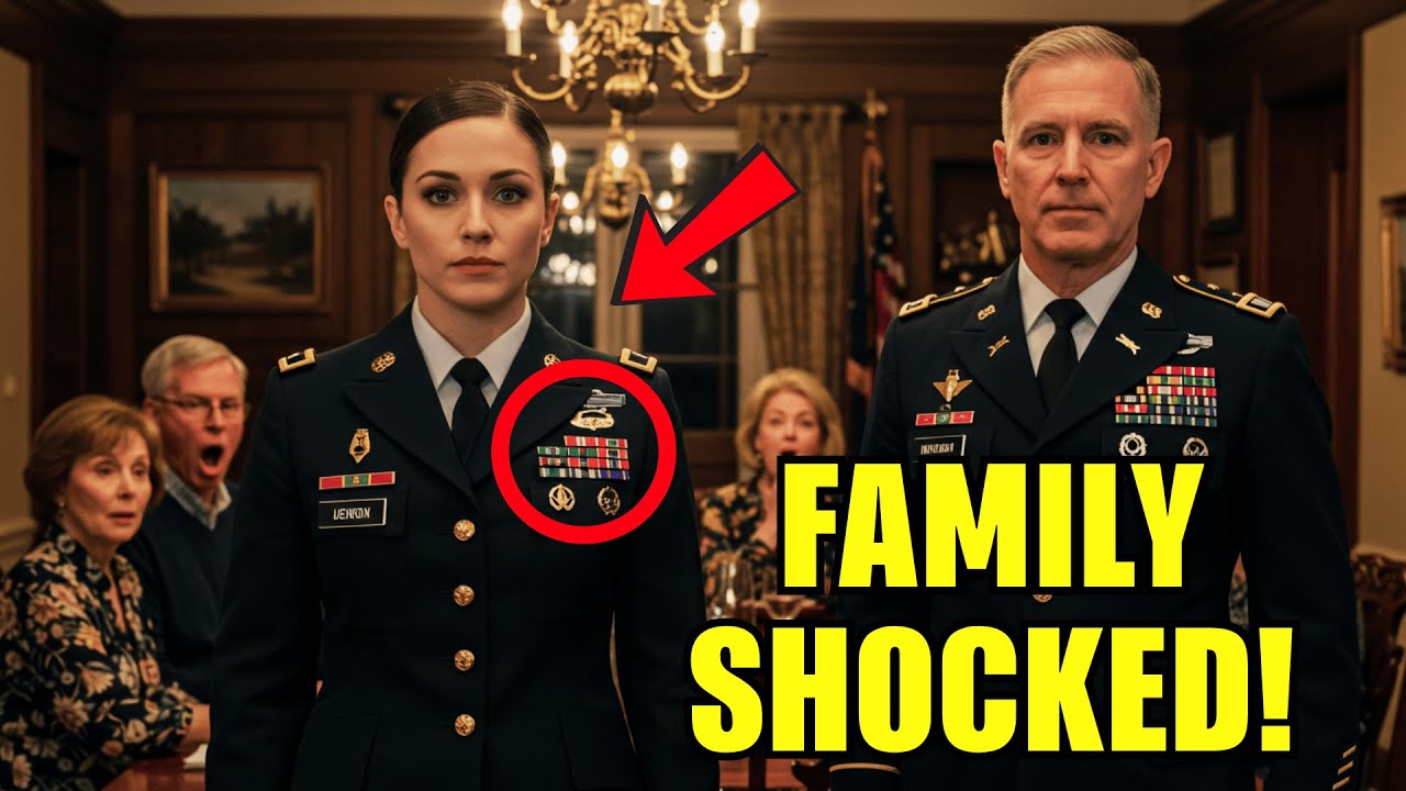 Family Mocked Her Military Career &mdash; Then a General Arrived with Purple Heart