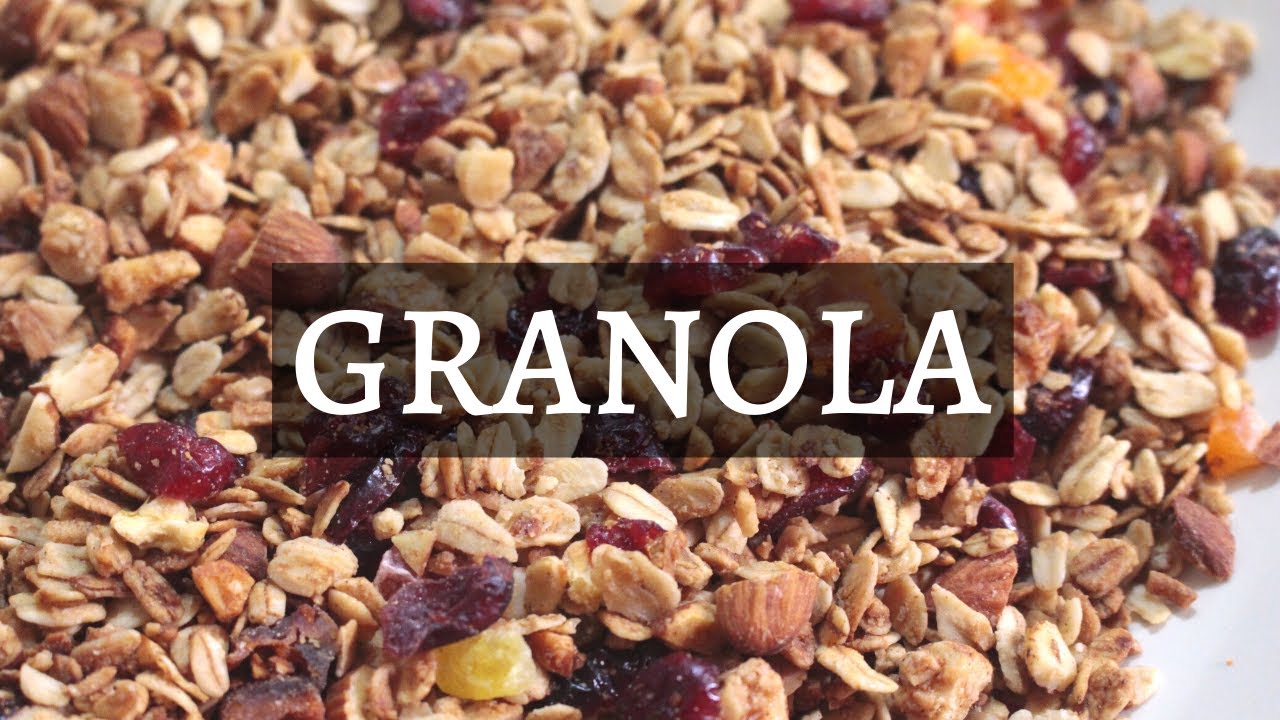 GRANOLA CASERA CRUJIENTE | ALE DE NAVA