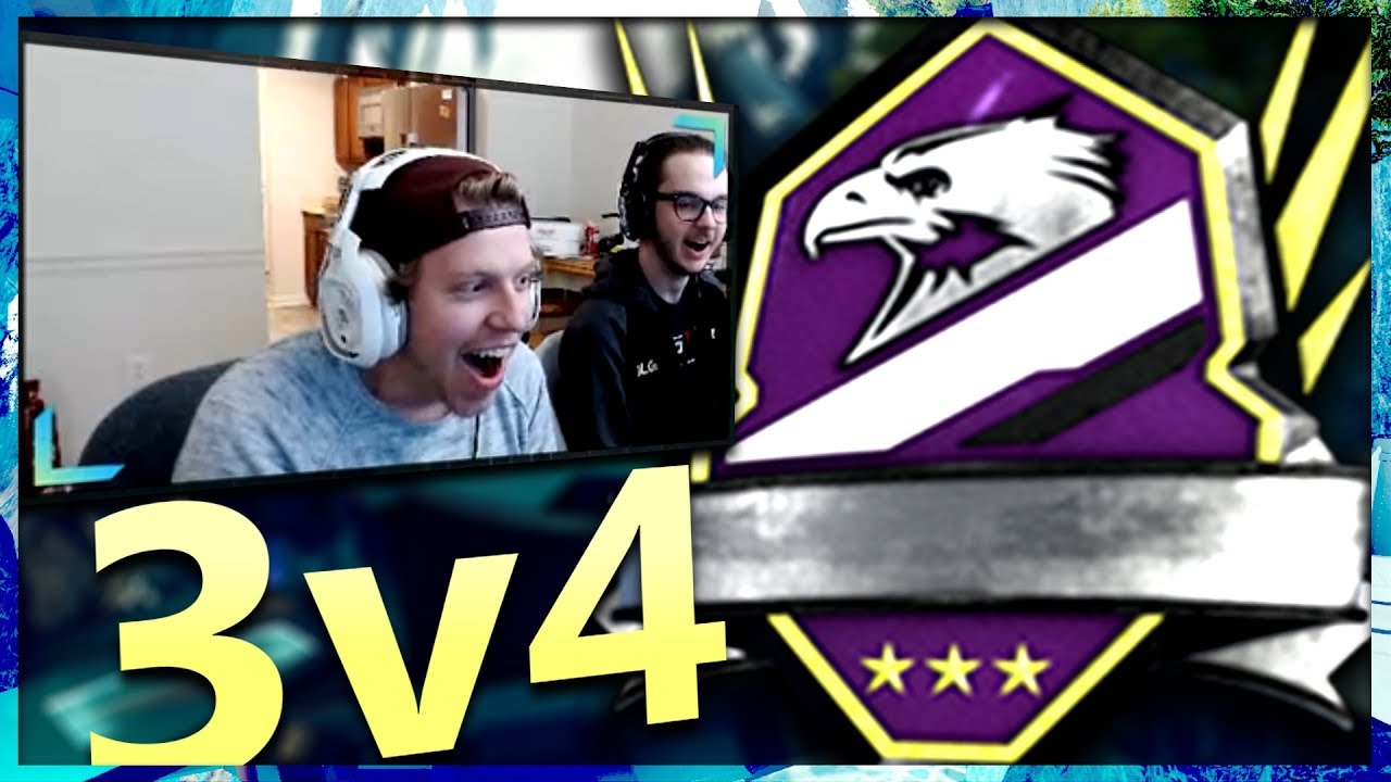 MY MOST INSANE HALO COMEBACK EVER! (3v4 Fissure Oddball with Stress!)