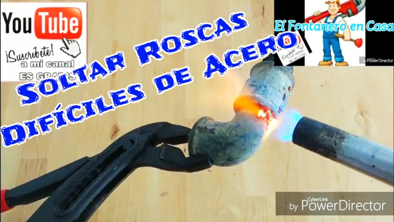 💥El MEJOR TRUCO para SOLTAR ROSCAS IMPOSIBLES. #elfontaneroencasa #desagüe #atasco #sifones #pvc