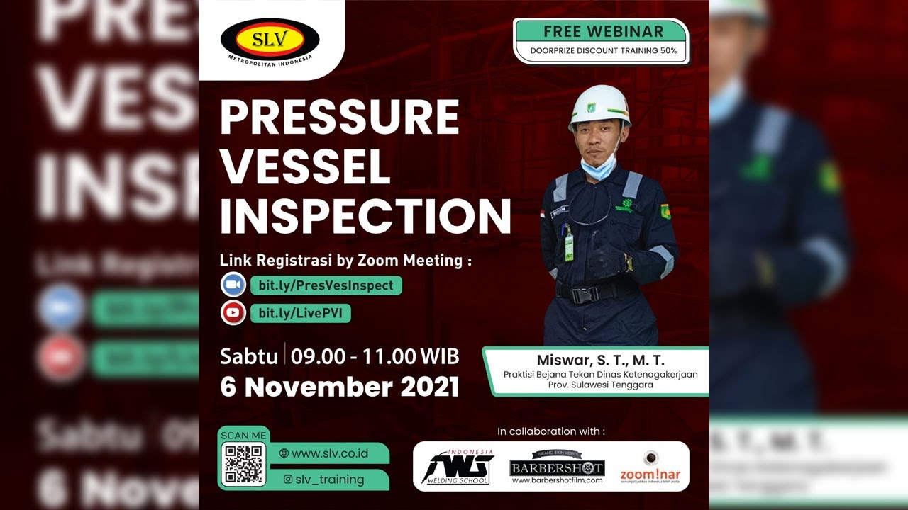 Webinar "Pressure Vessel Inspector"