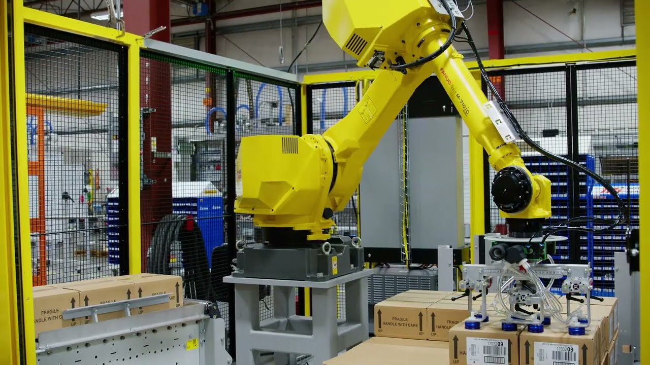 RPC-PH Robotic Palletizer with Configured Options by Pearson Packaging Systems