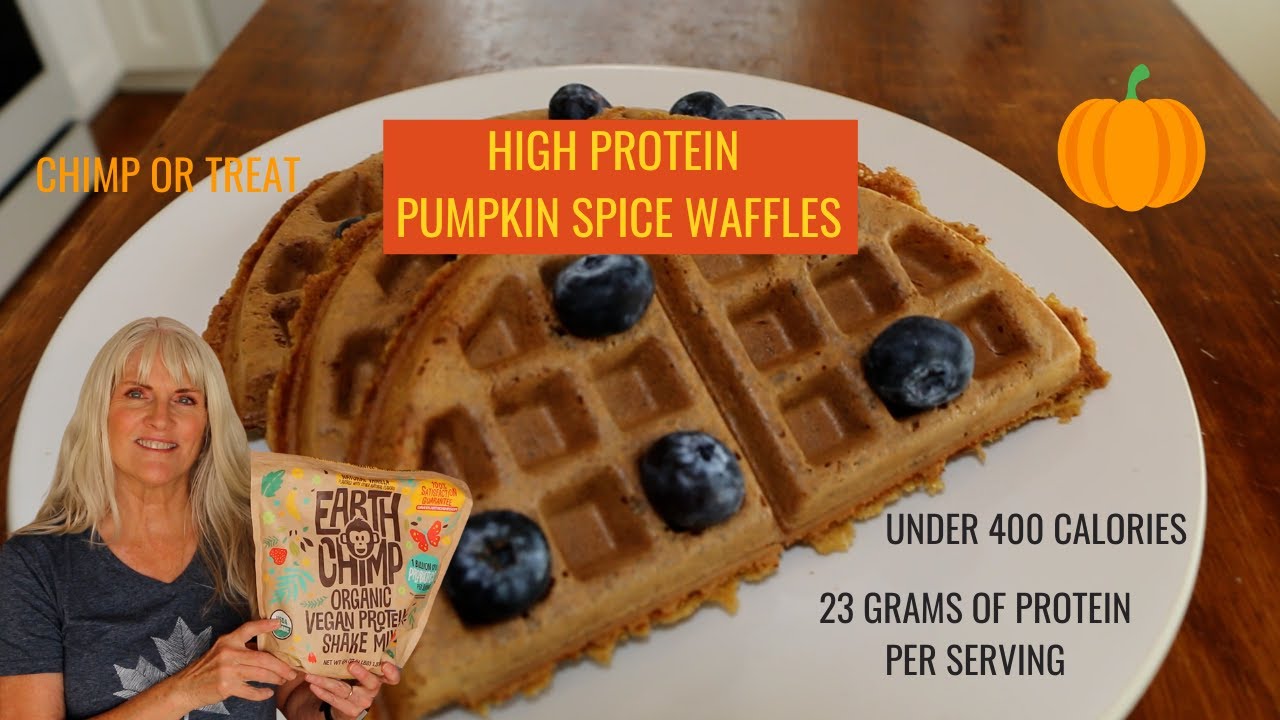 Protein Powerhouse Waffles: The Ultimate Plant-Based Breakfast #CHIMPORTREAT
