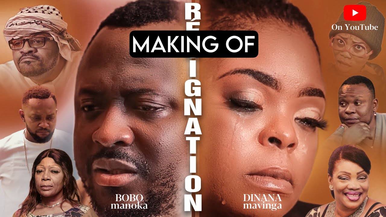 MAKING OF | RESIGNATION || Série Congolaise | Octobre 2023 || Dinana La Douce