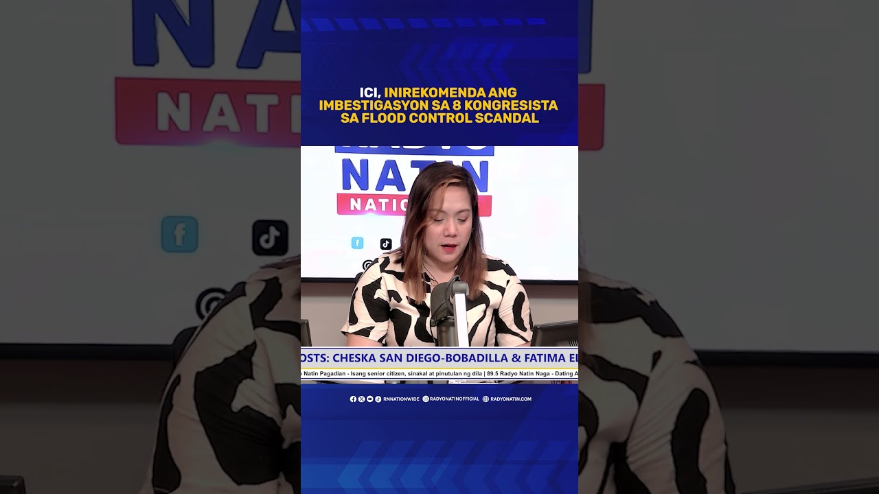 ICI, inirekomenda ang imbestigasyon sa 8 kongresista sa flood control scandal